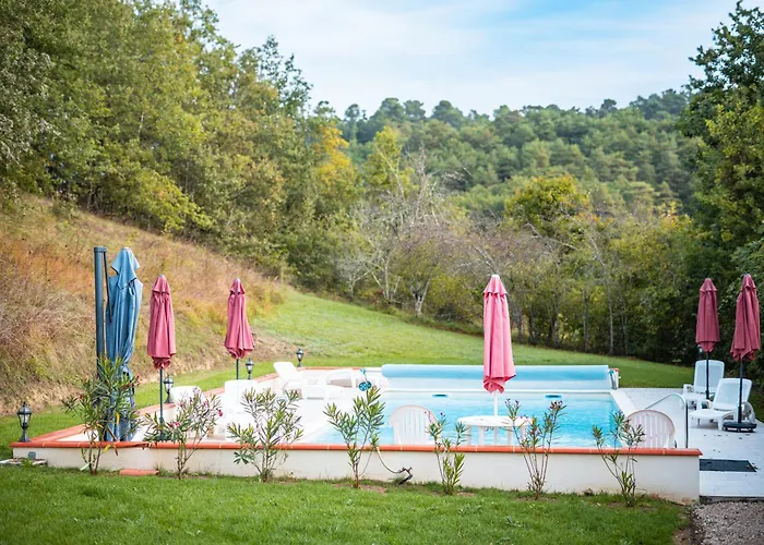 Carcenac - Piscine - Au Coeur De La Nature Ferienhaus *